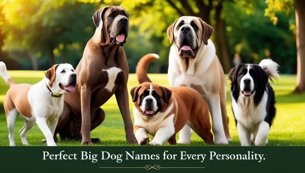 Big Dog Names