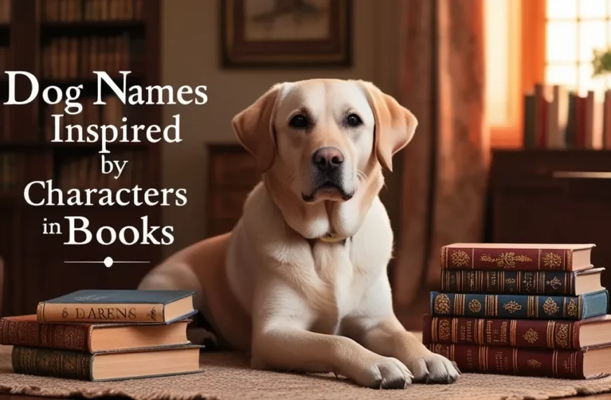 Dog Names Inspired by Book Characters