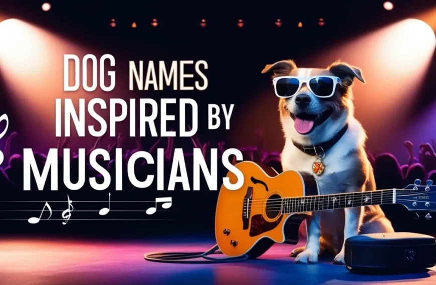 Dog Names Inspired by Musicians