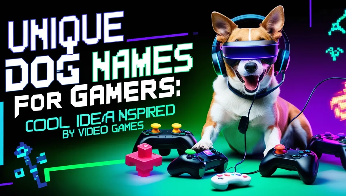 Unique Dog Names for Gamers: Cool…